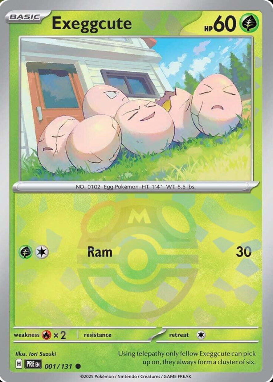 #1 Exeggcute Master Ball