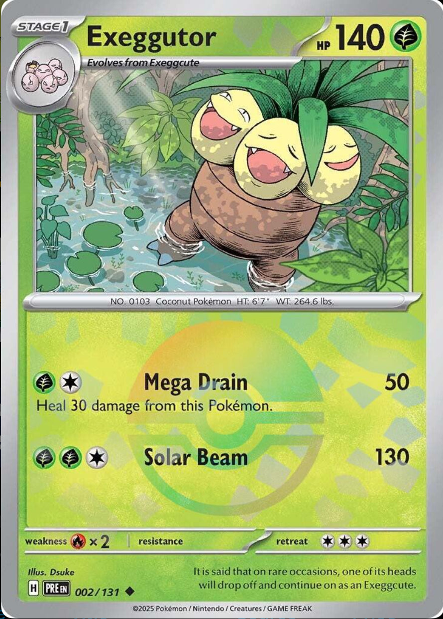 #2 Exeggutor Poke Ball
