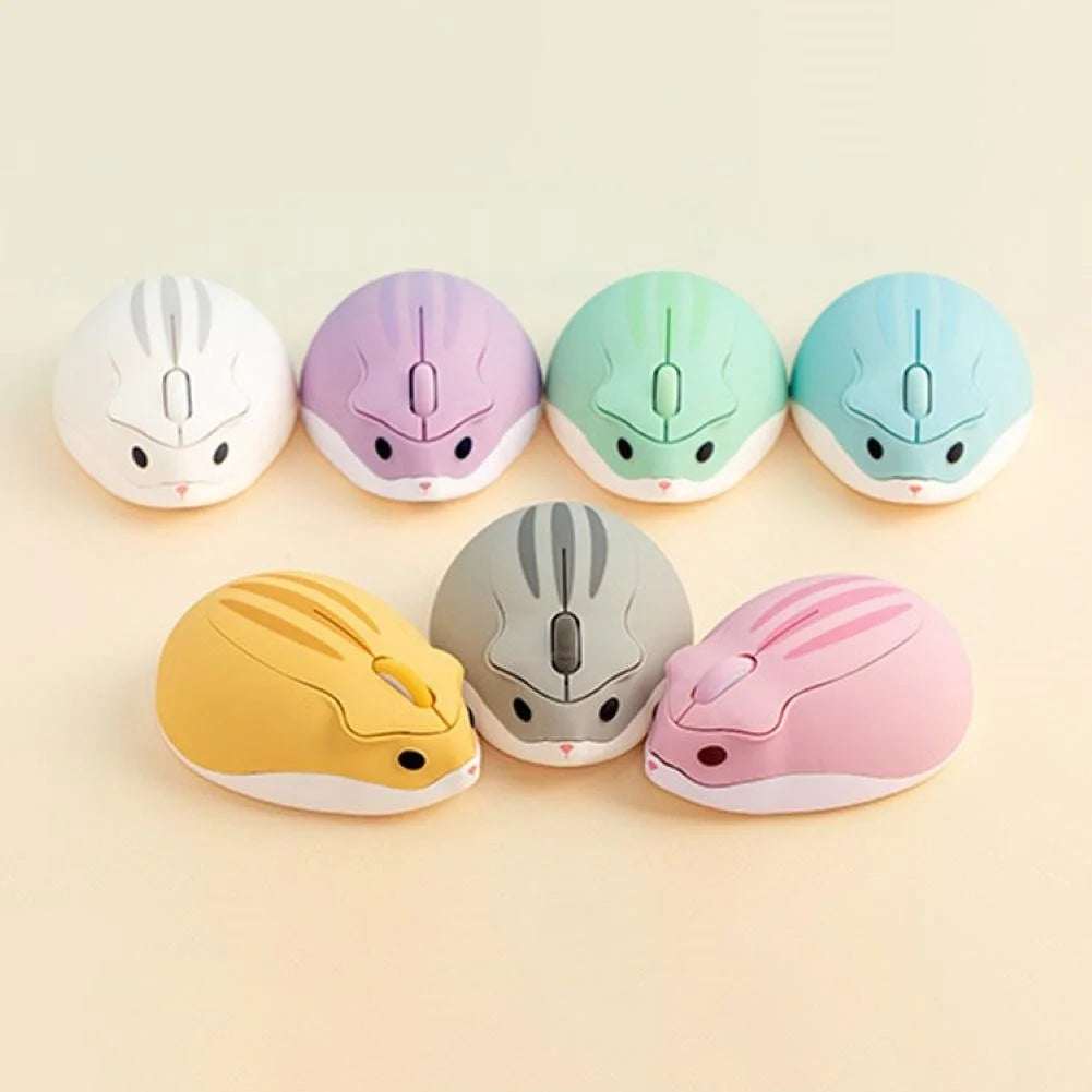Cute Wireless 2.4G Mouse Hamster Designed