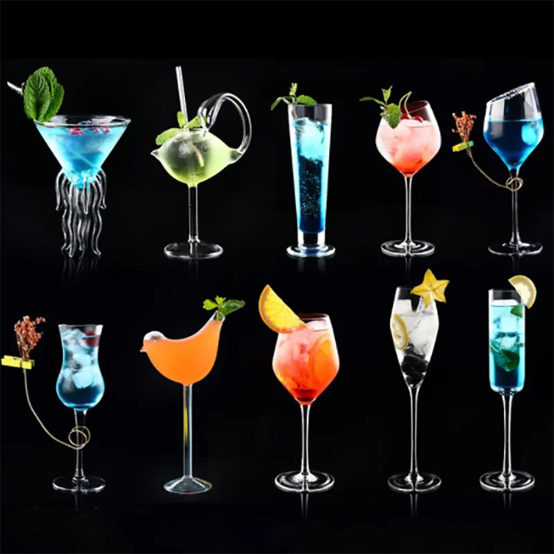 Various Styles Cocktail Glass Wine Glasses