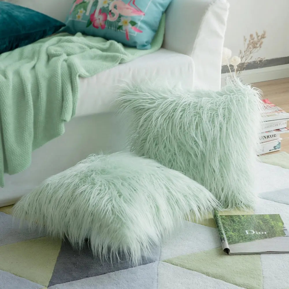 Fluffy Pillow Case