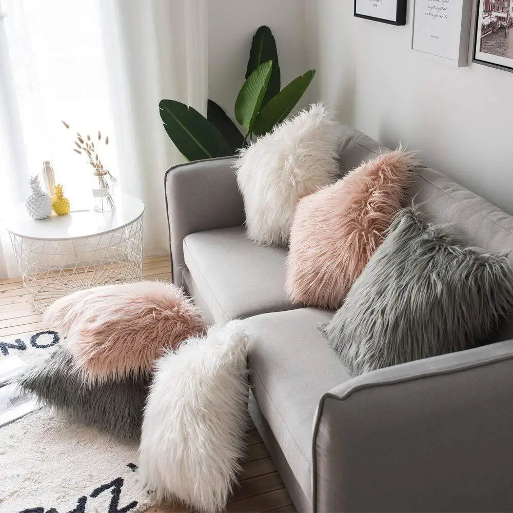Fluffy Pillow Case