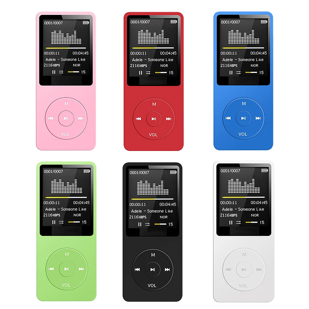 Portable MP3 MP4 Player USB Charging