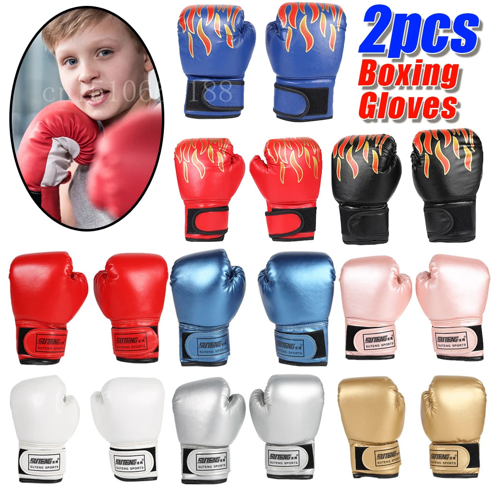 Kids Boxing Gloves Sparring Mitts