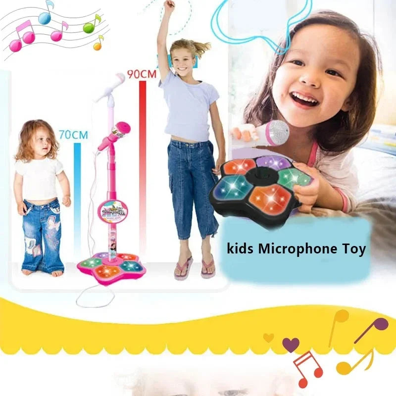 Kids Microphone with Stand Karaoke