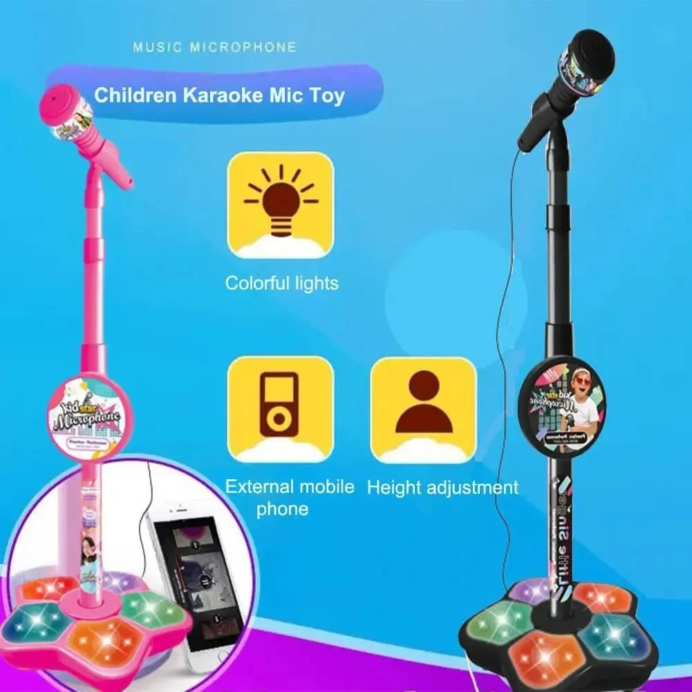 Kids Microphone with Stand Karaoke