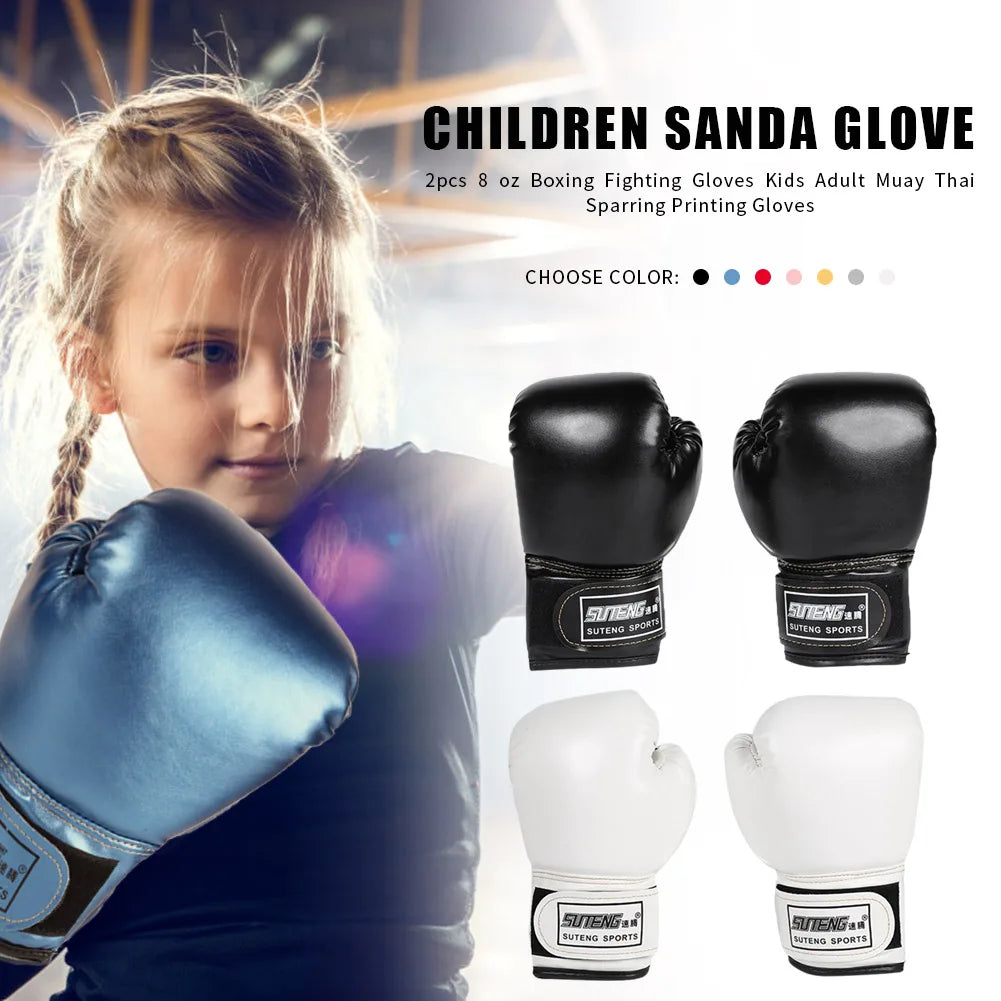 Kids Boxing Gloves Sparring Mitts