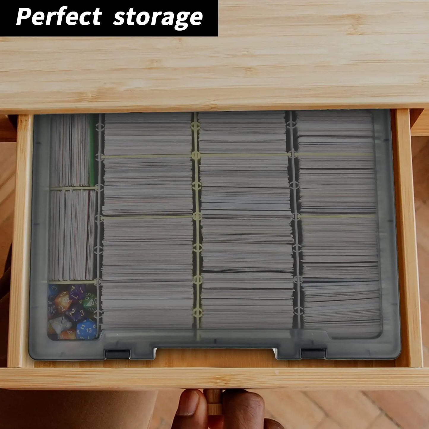 Trading Card Storage Box, 2300+ TCG Card