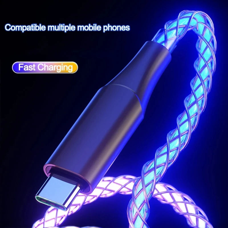 Fast Charging RGB Luminous TYPE-C Charger