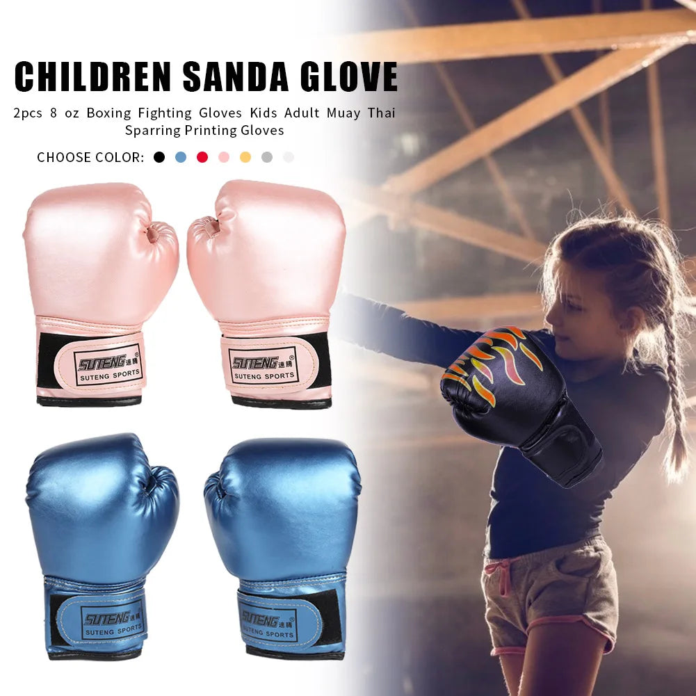 Kids Boxing Gloves Sparring Mitts