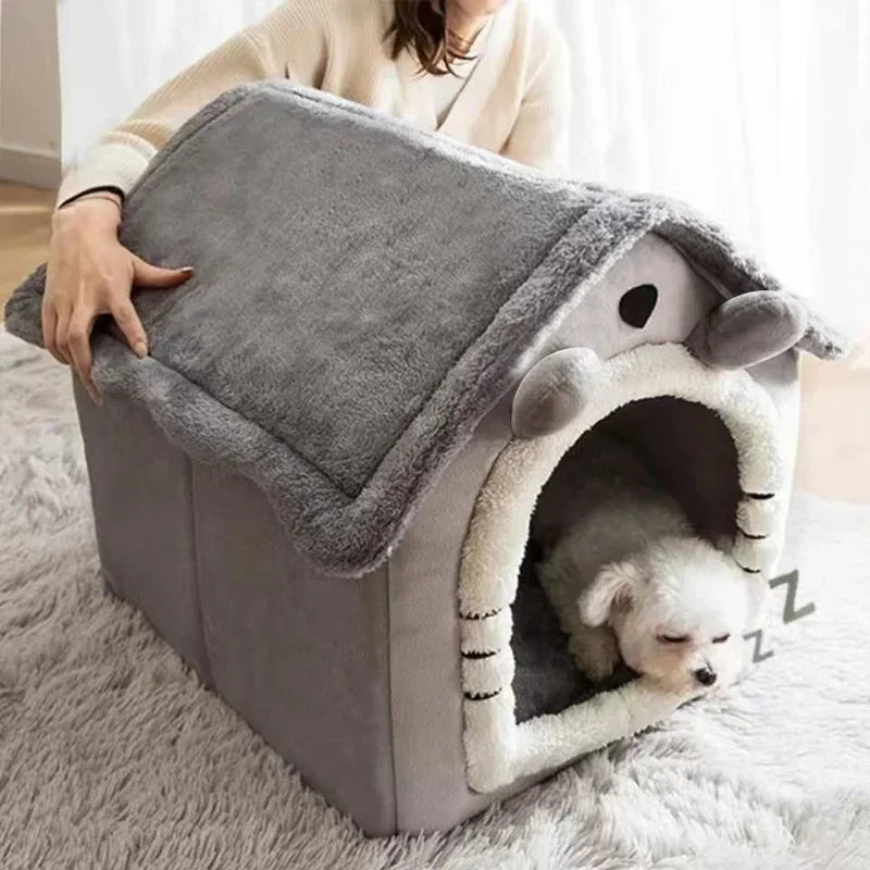 Soft Cat/Dog Bed Deep Sleep House
