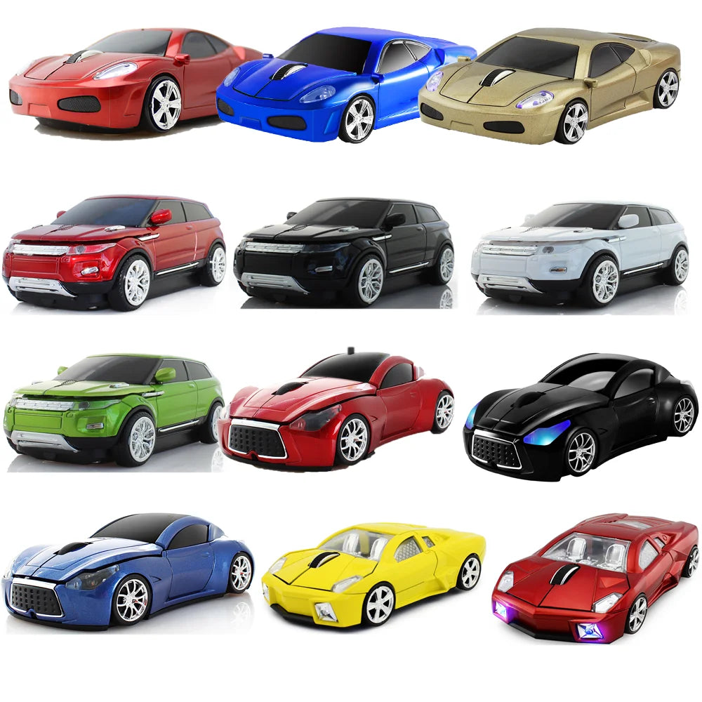 Wireless Car Mini Gamer USB Mouse