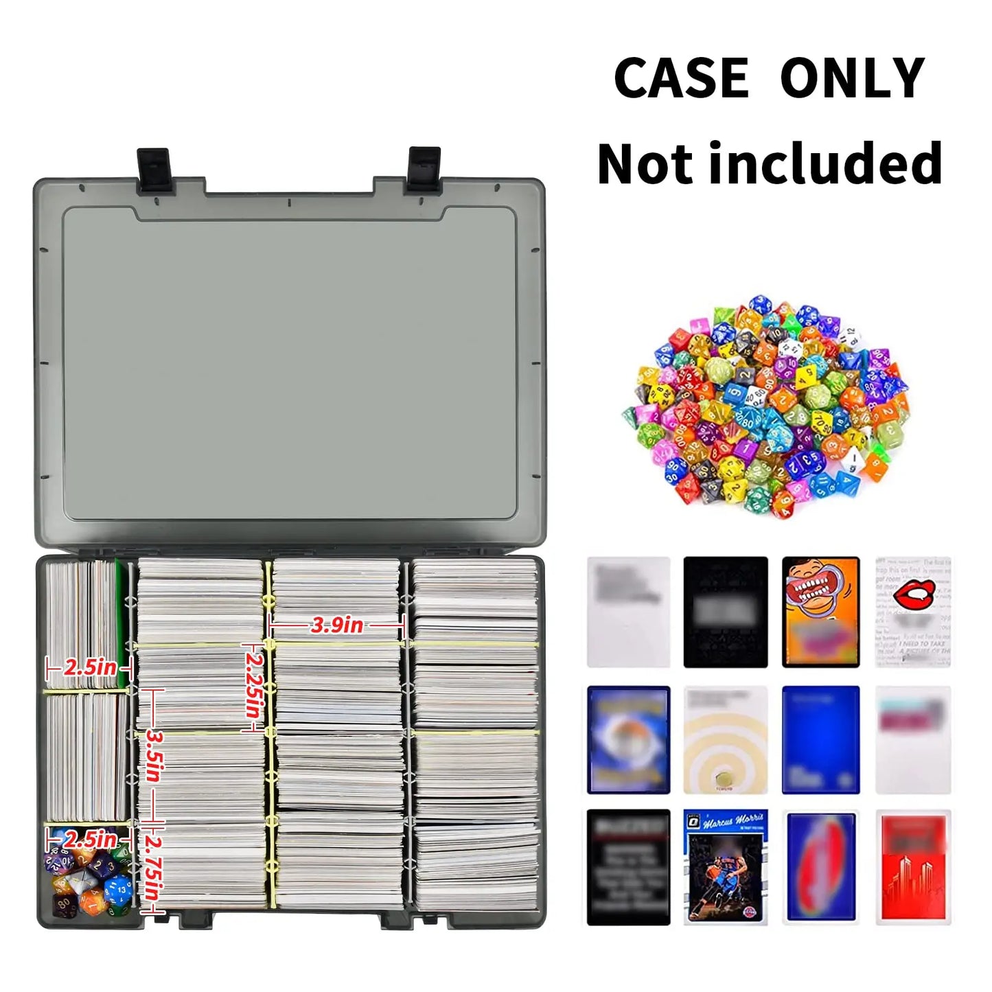 Trading Card Storage Box, 2300+ TCG Card
