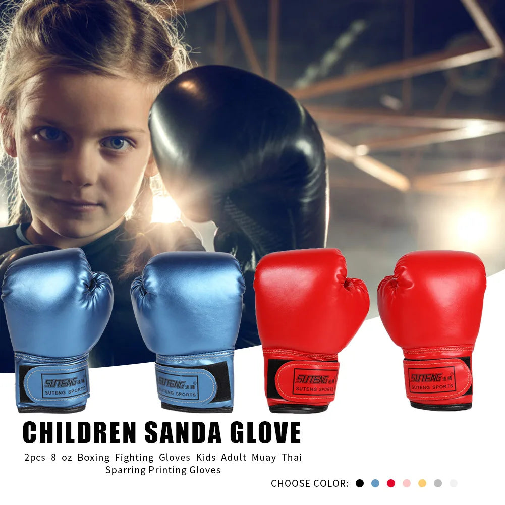 Kids Boxing Gloves Sparring Mitts