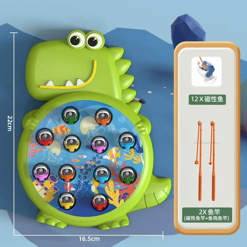 Dinosaur Simple Magnetic Fishing Game