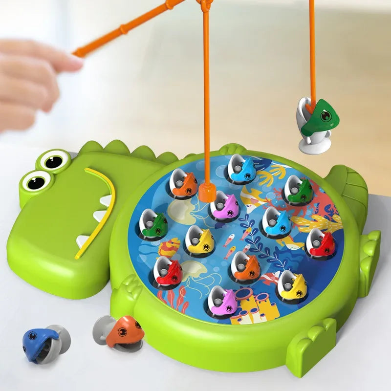 Dinosaur Simple Magnetic Fishing Game