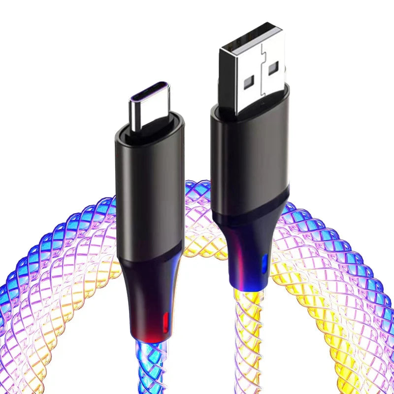 Fast Charging RGB Luminous TYPE-C Charger