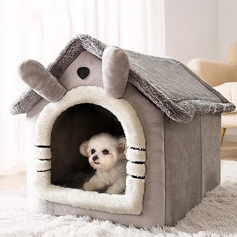 Soft Cat/Dog Bed Deep Sleep House