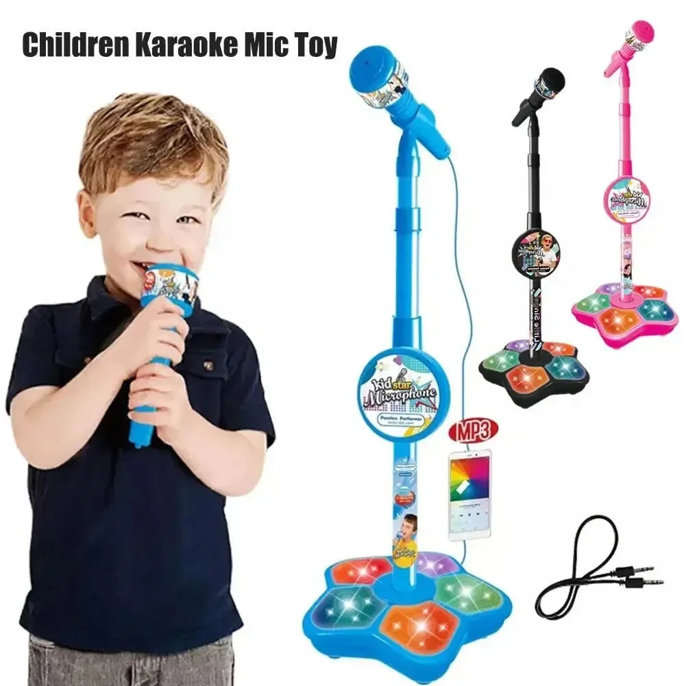 Kids Microphone with Stand Karaoke