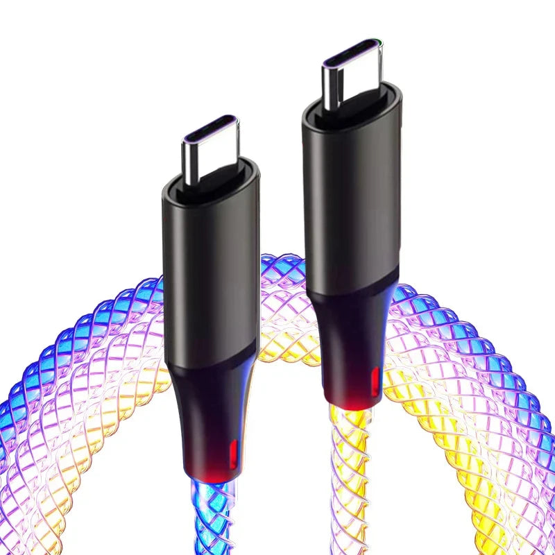 Fast Charging RGB Luminous TYPE-C Charger