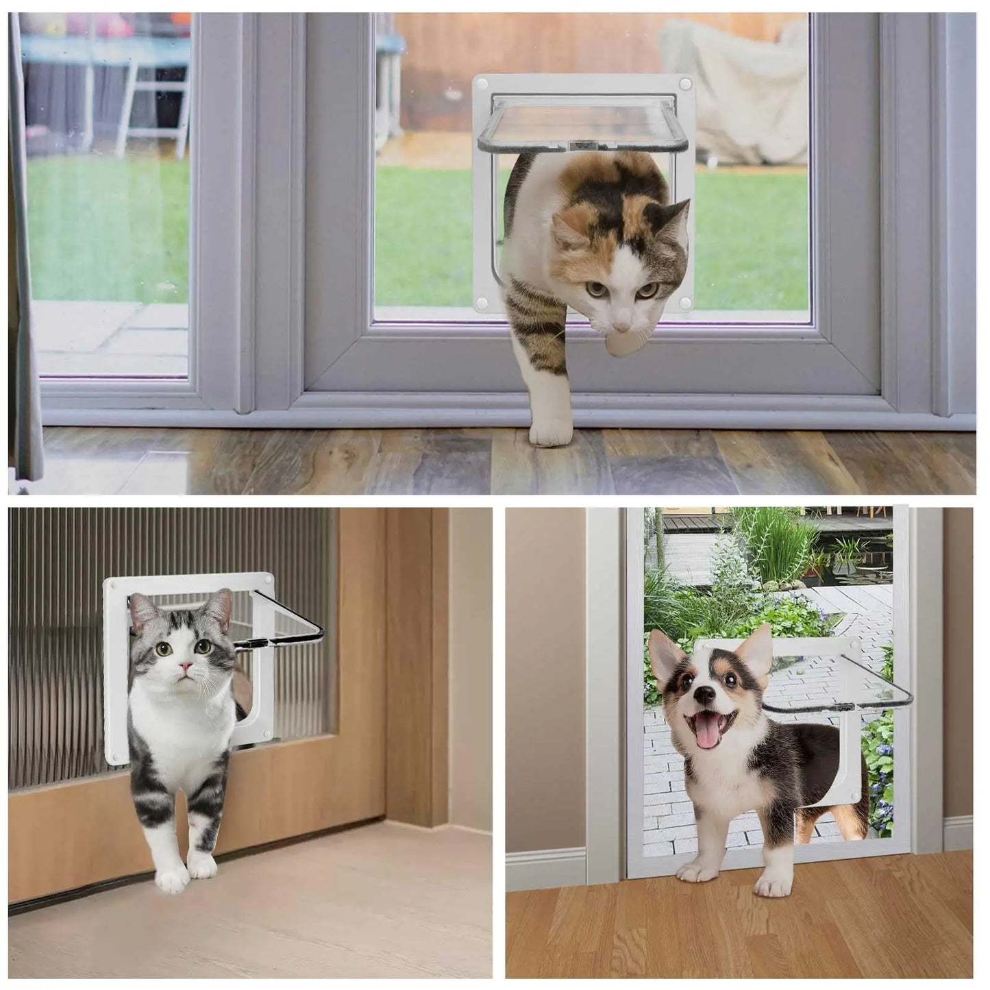 Pet Flap Magnetic Door