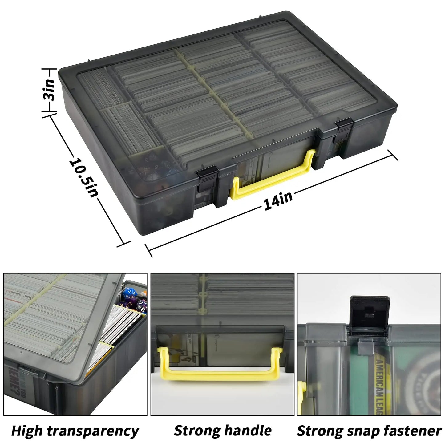 Trading Card Storage Box, 2300+ TCG Card