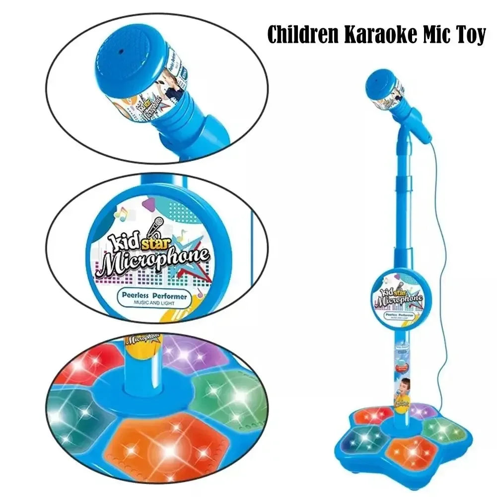 Kids Microphone with Stand Karaoke
