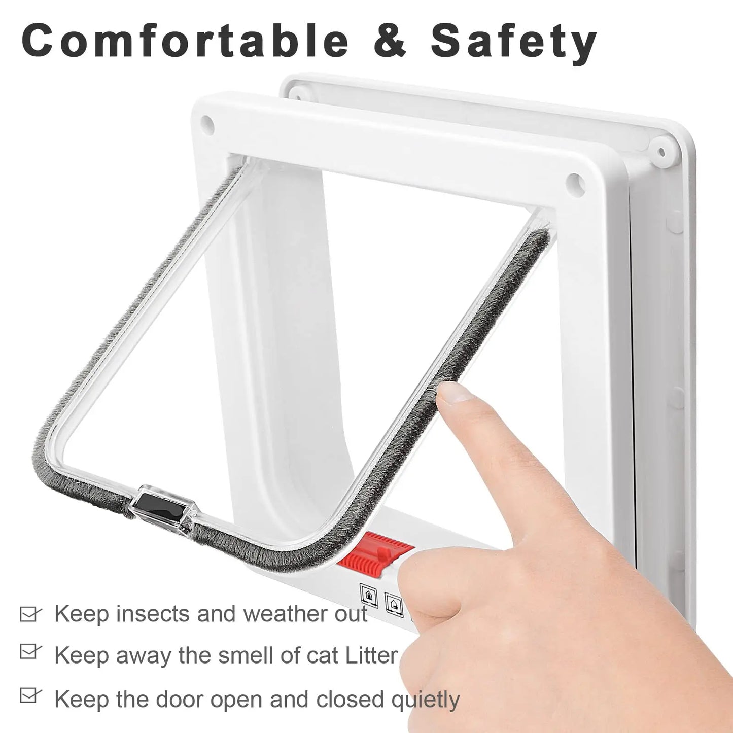 Pet Flap Magnetic Door