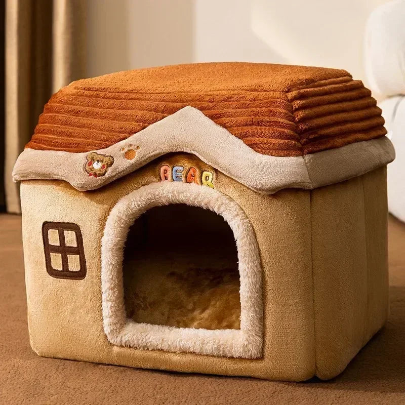 Soft Cat/Dog Bed Deep Sleep House