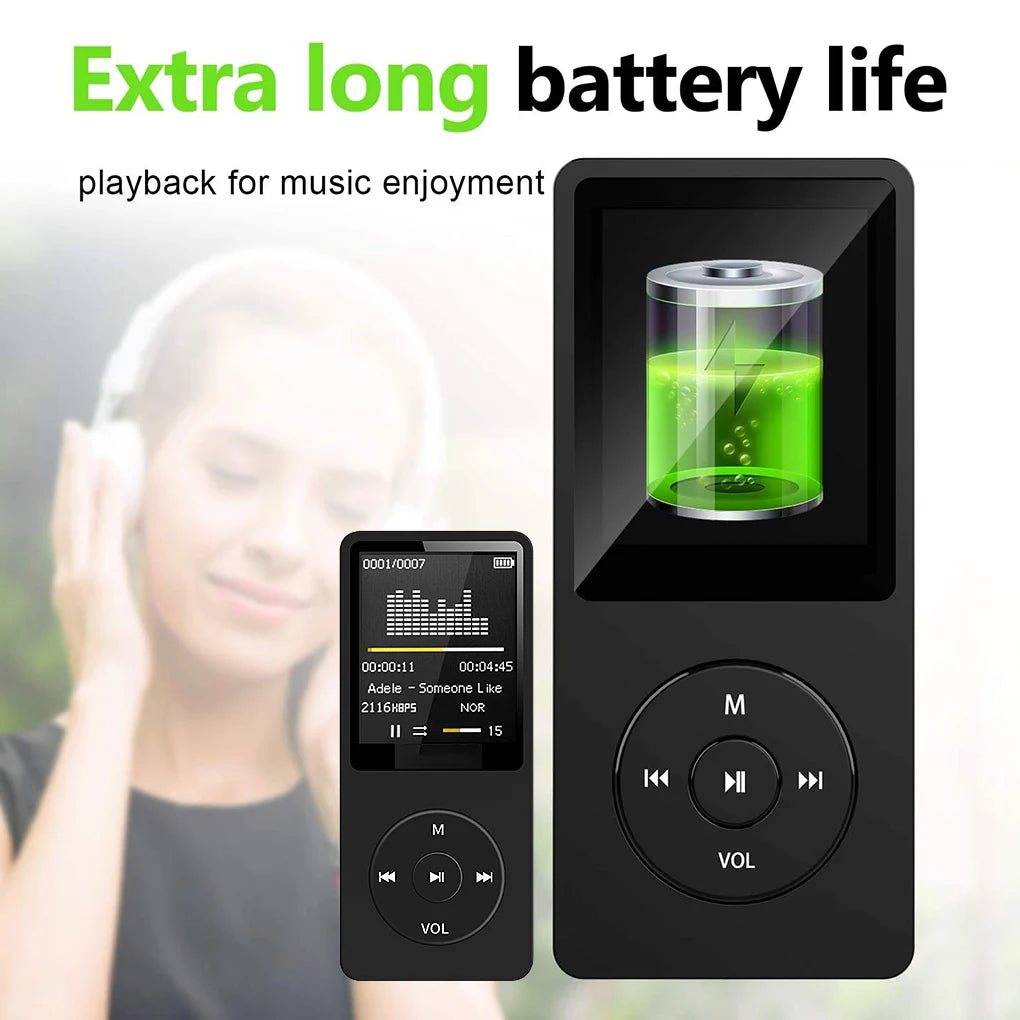 Portable MP3 MP4 Player USB Charging