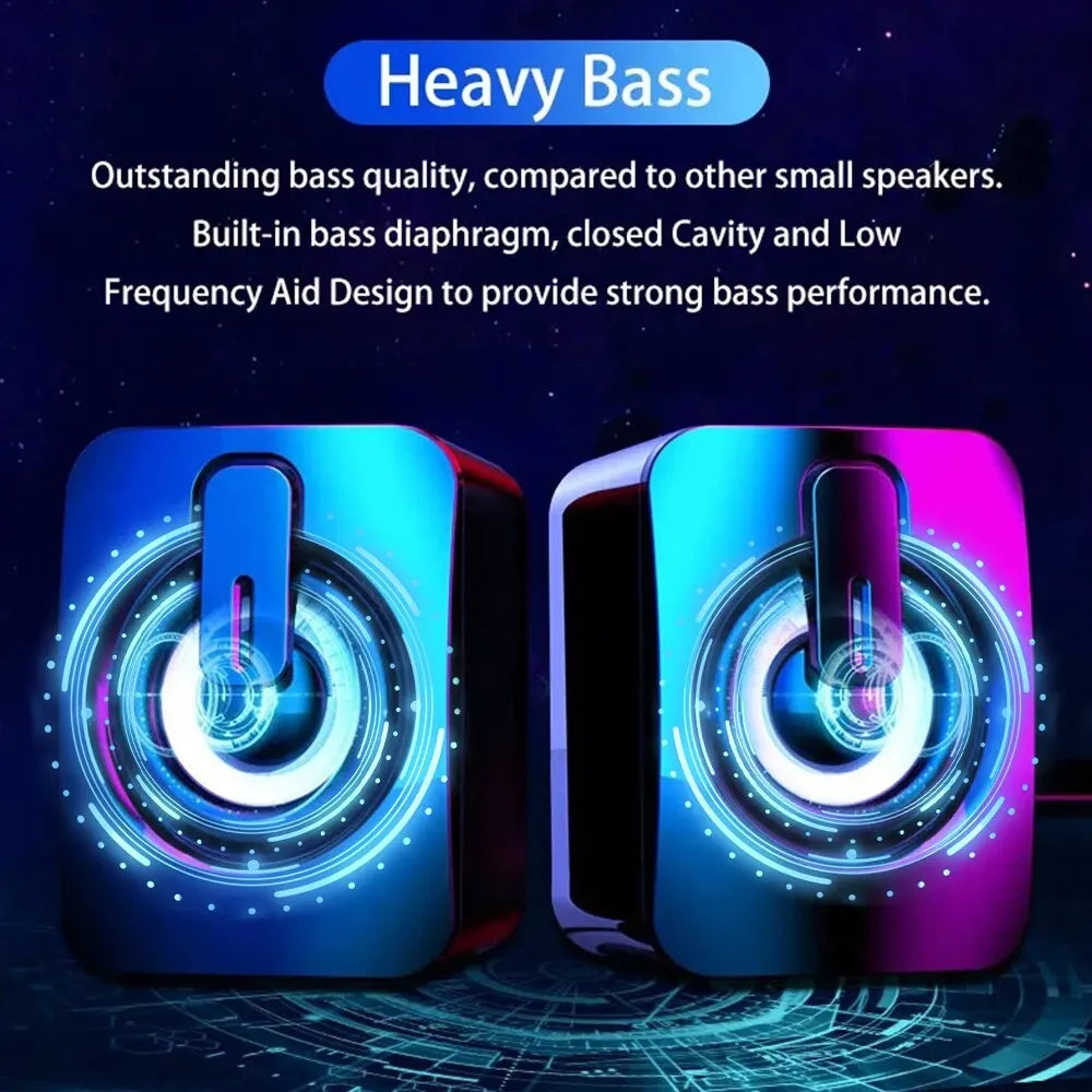 Computer Speakers PC Sound Box USB Wired