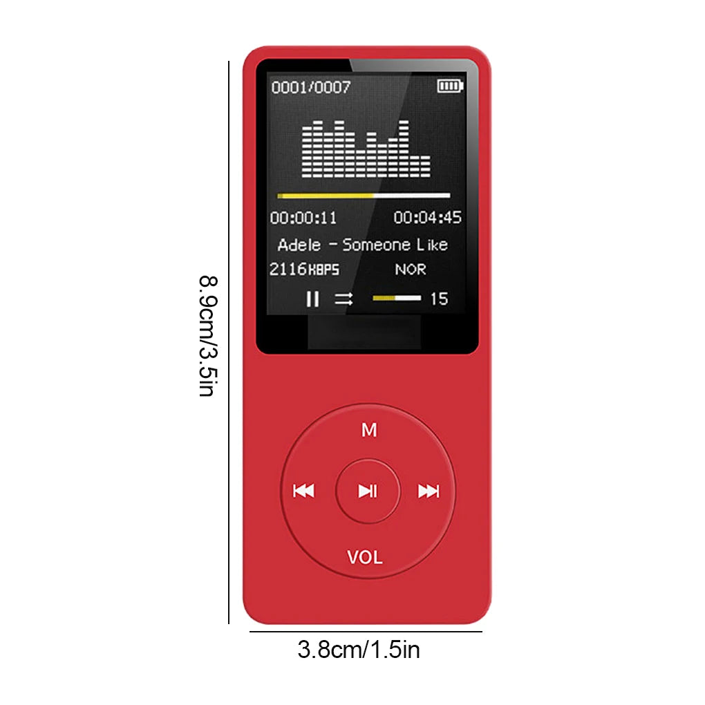 Portable MP3 MP4 Player USB Charging