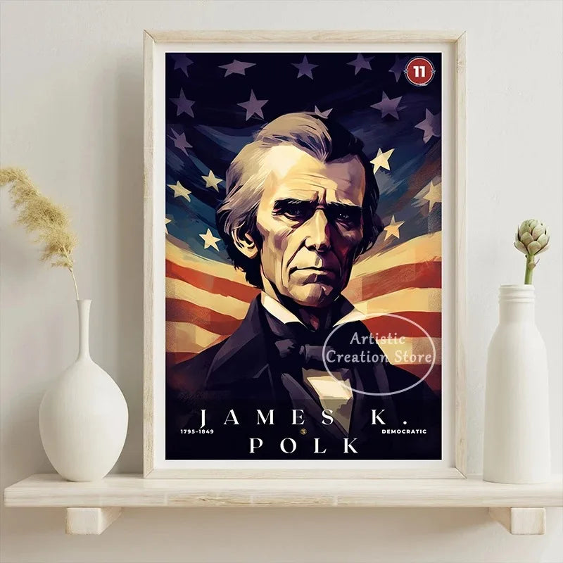US Presidents Poster American History