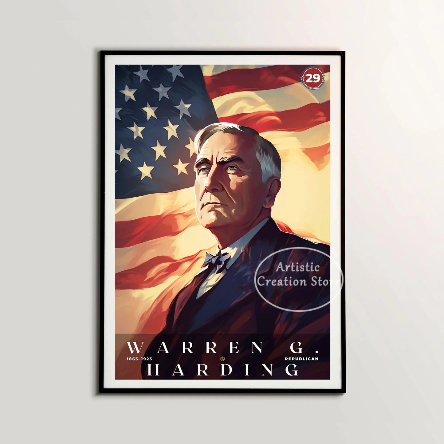 US Presidents Poster American History