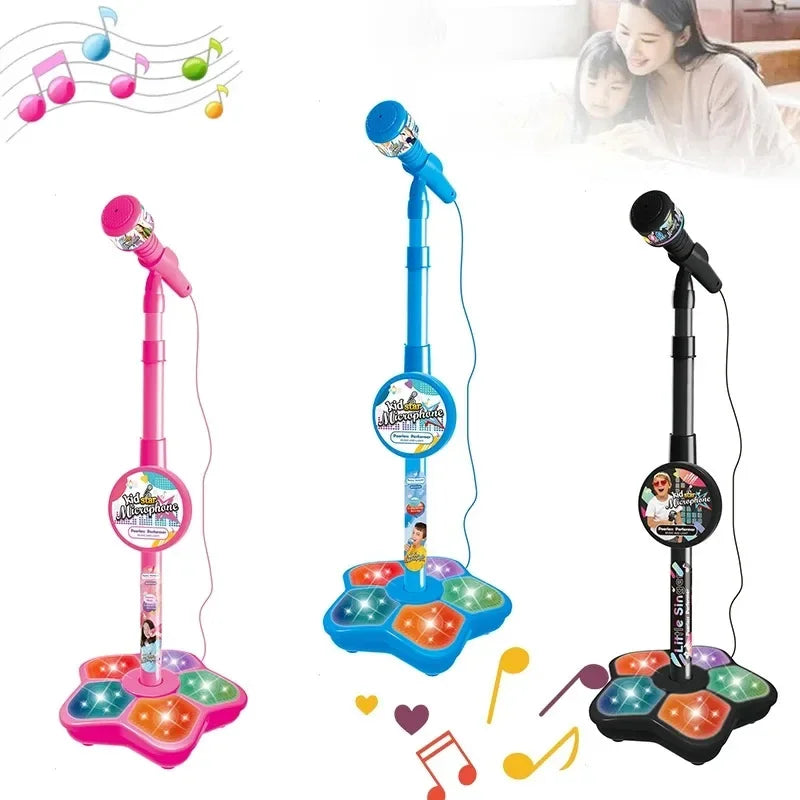 Kids Microphone with Stand Karaoke