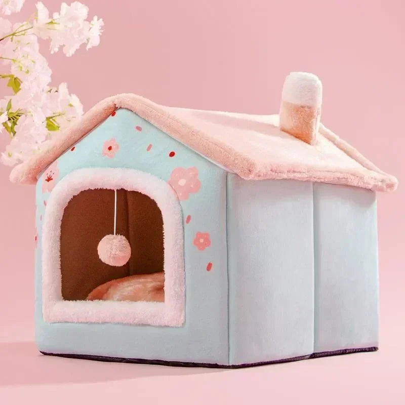 Soft Cat/Dog Bed Deep Sleep House