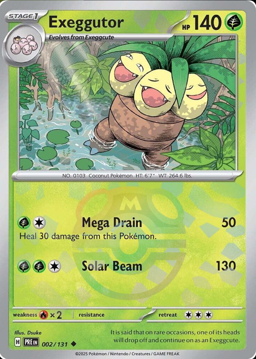 #2 Exeggutor Master Ball