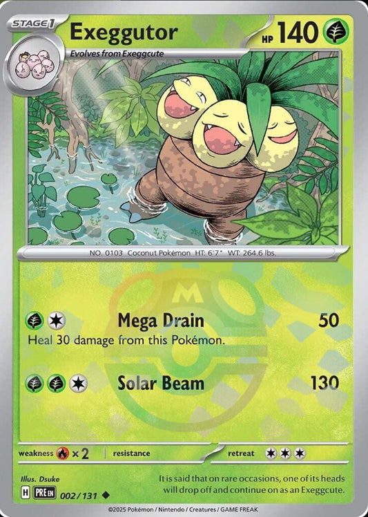 #2 Exeggutor Master Ball