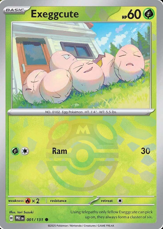#1 Exeggcute Master Ball