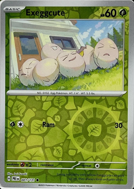 #1 Exeggcute Reverse Holo