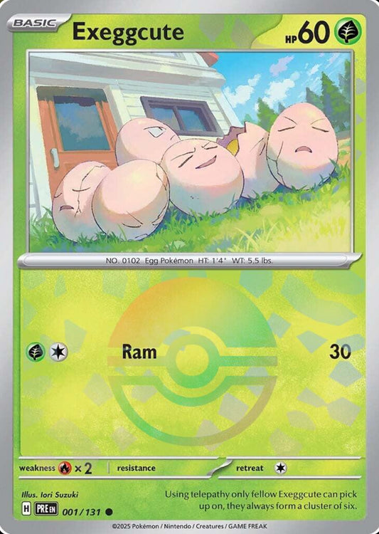 #1 Exeggcute Poke Ball