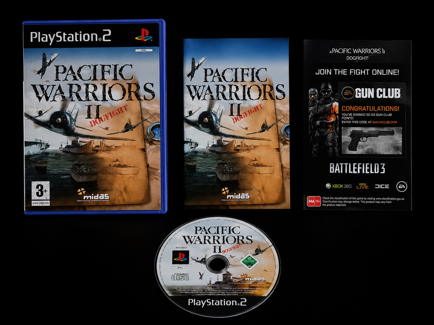 Used Pacific Warriors 2 PS2