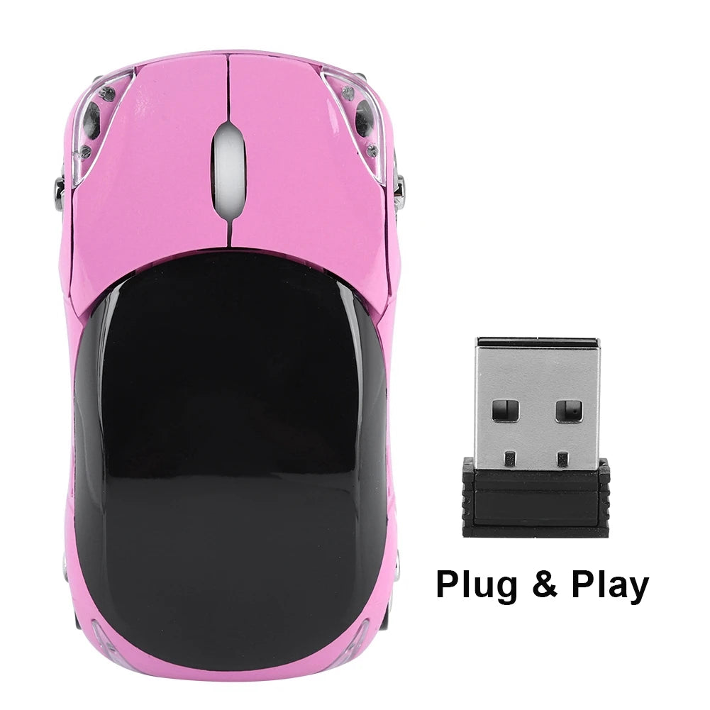 Wireless Car Mouse Gaming