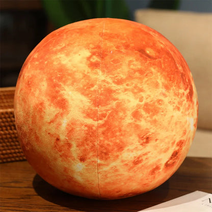 Earth Sun Mars Plush Toy Stuffed Planets Cushion