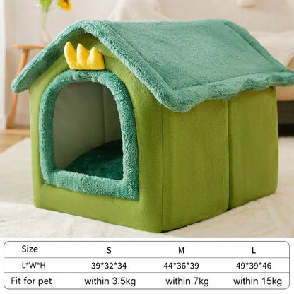Soft Cat/Dog Bed Deep Sleep House