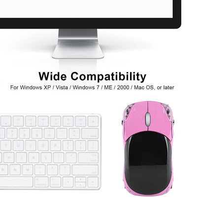 Wireless Car Mouse Gaming