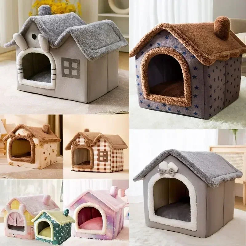 Soft Cat/Dog Bed Deep Sleep House