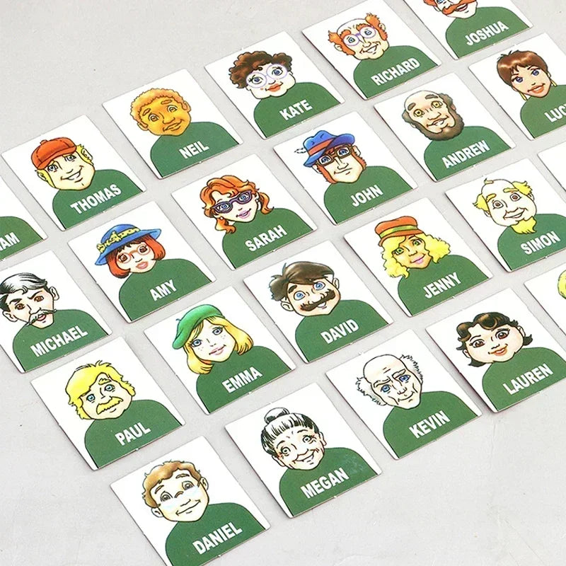 Guess who board game