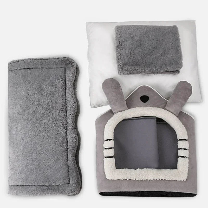 Soft Cat/Dog Bed Deep Sleep House