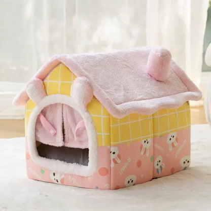 Soft Cat/Dog Bed Deep Sleep House